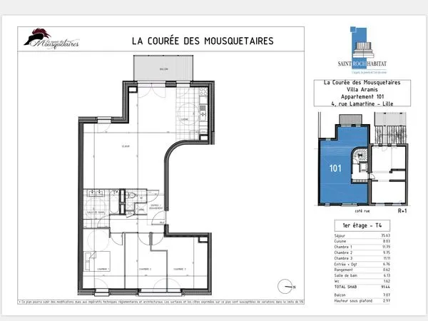 Appartement type F4