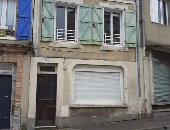 Ensemble de deux maisons de ville