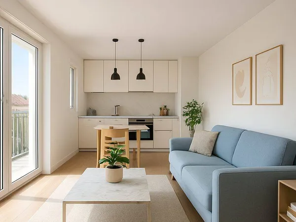 Appartement 2 pièces 46 m²
