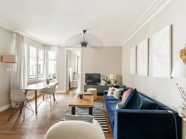 Paris 17e - BATIGNOLLES - Appartement - 2 pièces - 53,50m² - 1 chambre - Balcon