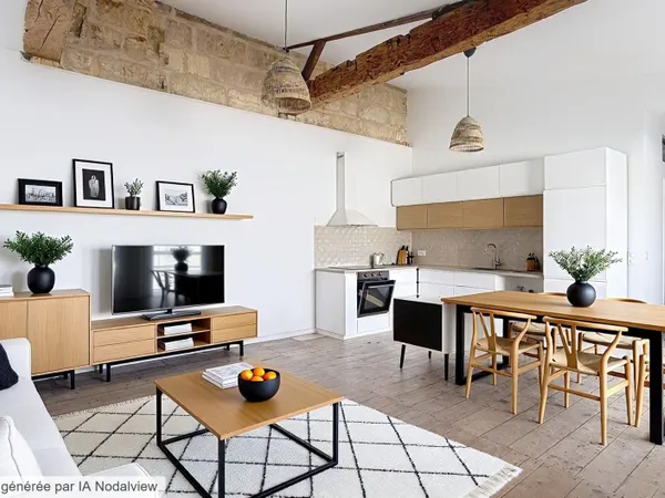 Appartement T4 avec terrasse