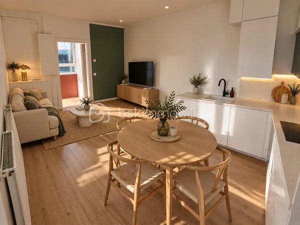 Maison 2 pièces 44 m²
