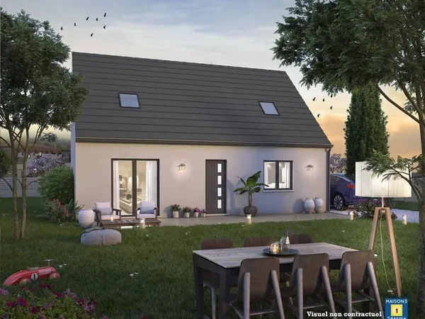 Projet de construction d'une maison 88 m² avec terrain à BOISSISE-LE-ROI (77)