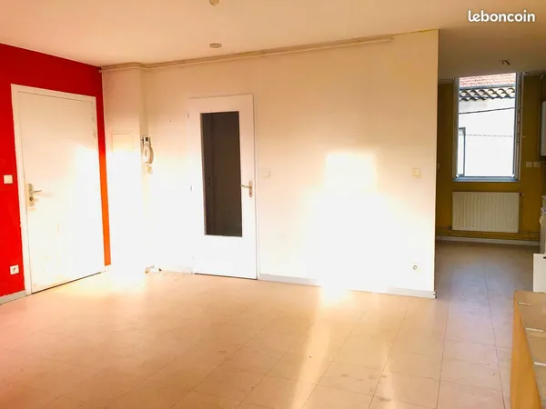 Appartement 2 pièces - 45,5 m² - Étage 1/2