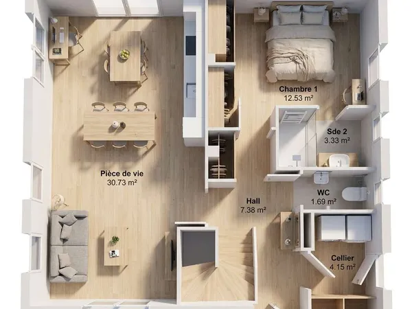 Maison 4 pièces 98 m²