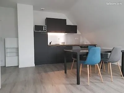 Appartement Meublé - 2 pièces - 32m2 Loi Carrez/47m2 surface au sol - Brech Proximité Gare SNCF