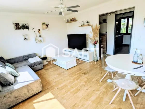 LORIENT CENTRE-VILLE, T3 RÉNOVÉ DE 57 M² AVEC GARAGE SÉCURISÉ & CAVE