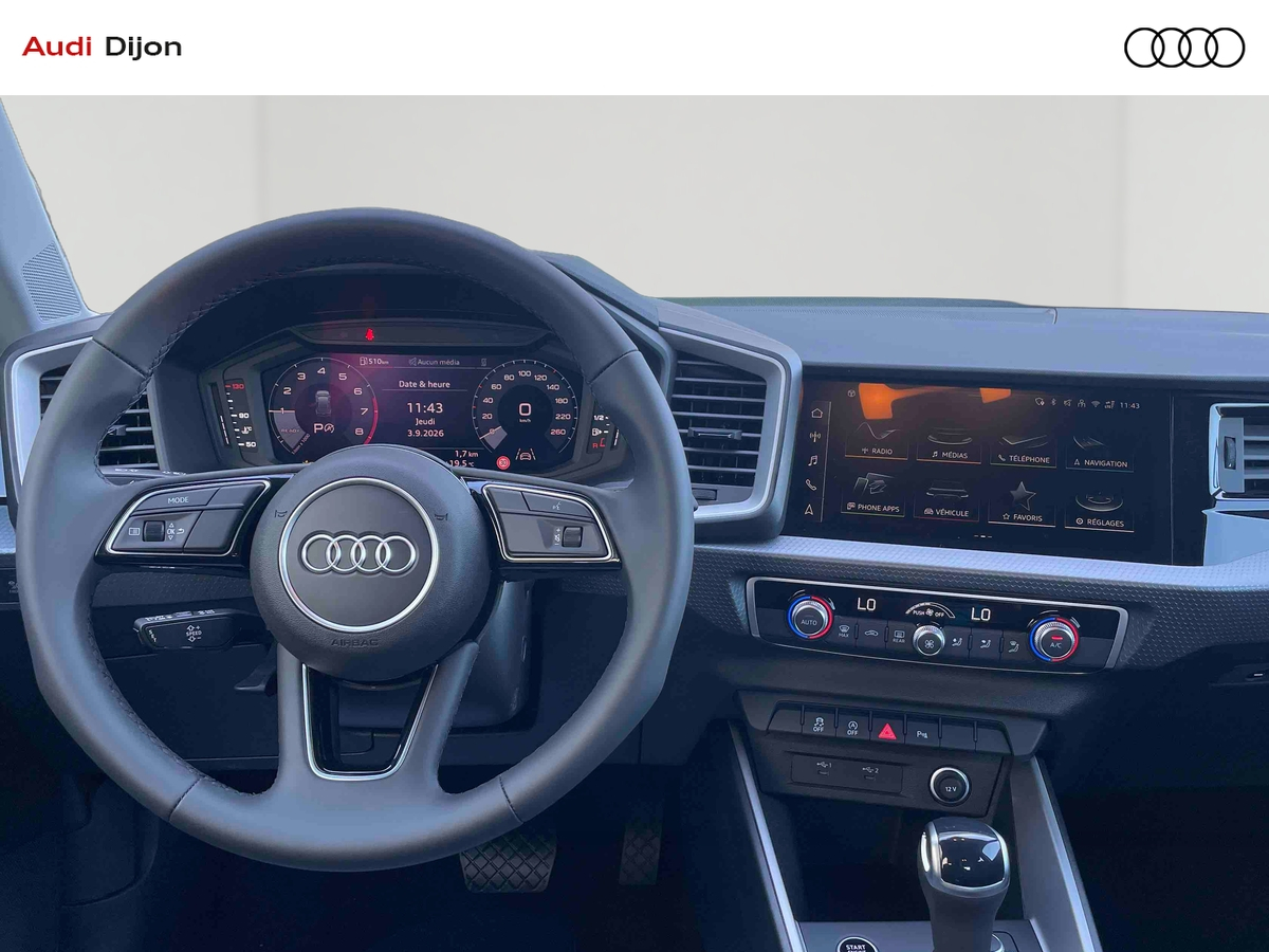 Audi A1 Sportback 30 TFSI 116 ch S tronic 7 — photo 9