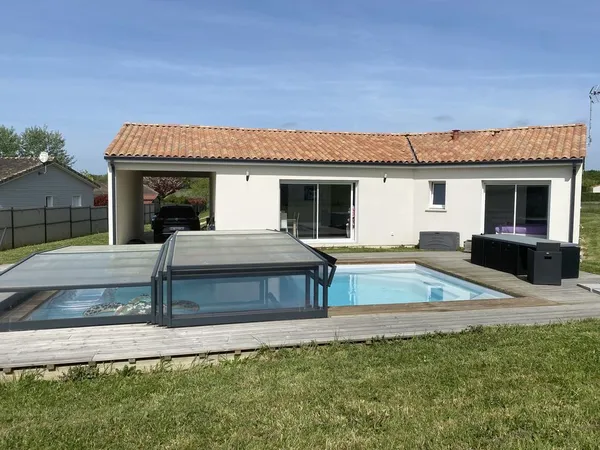 Maison neuve 2023 5 pièces avec piscine