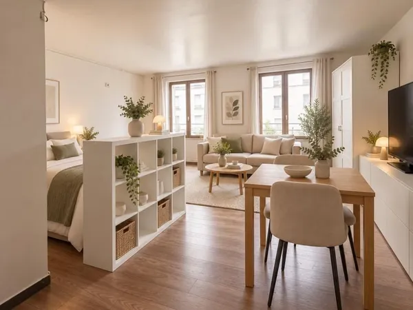 Studio 1 pièce 24 m²