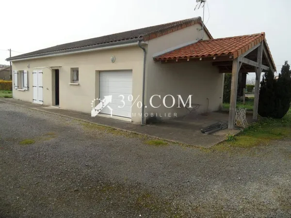 Maison de plain-pied 4 pièces 72 m²