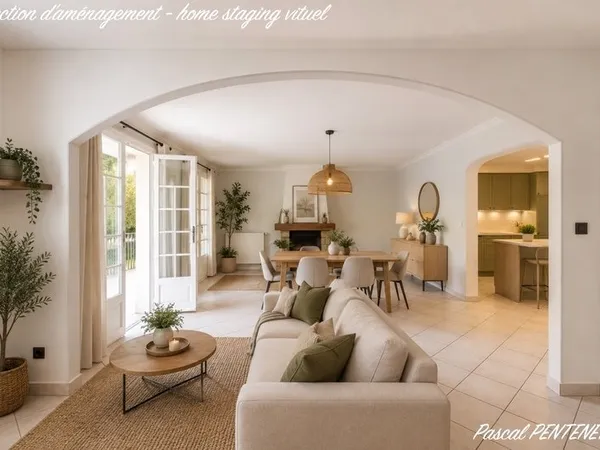 Maison 2 ch + bureau + véranda + jardin arboré - Tram T3 à pied - Meyzieu Gare
