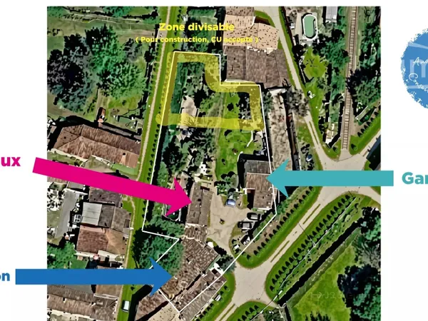 Demeure de caractère avec fort potentiel