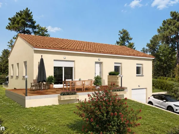 Projet de construction d'une maison 90 m² avec terrain à PISIEU (38)