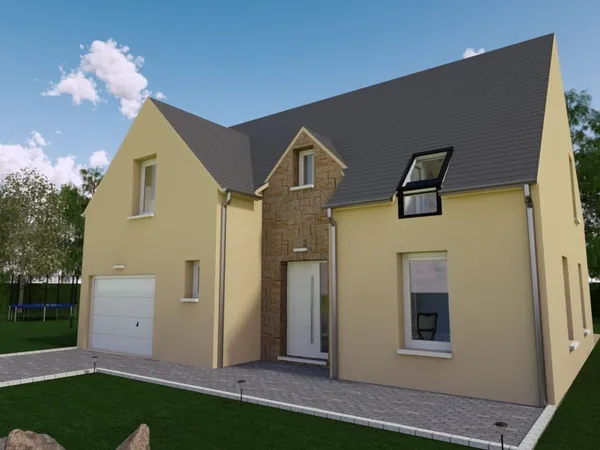 Terrain + maison 126 m²