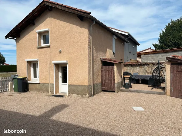Maison de ville avec jardin