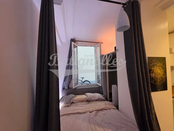 Batignolles Pont Cardinet 2 pièces RDC 35 m2