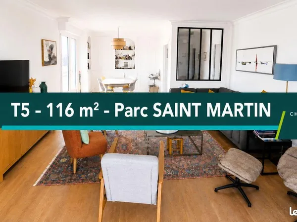 Appartement 5 pièces 117 m²