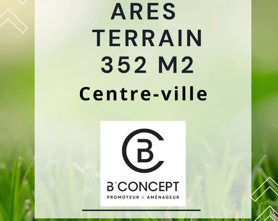 Terrain 352 m2 - Arès