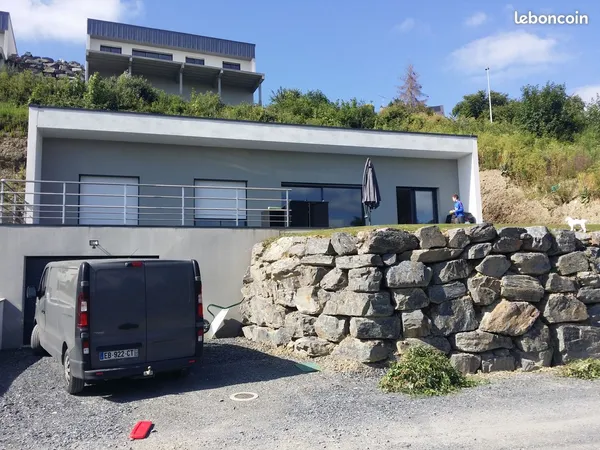 Maison sur sous sol