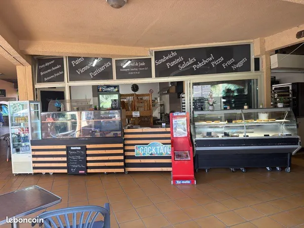 Fond de commerce point chaud snacking