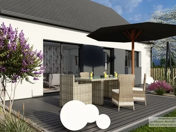 Maison neuve 3 pièces 65 m²