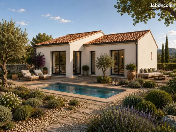 Maison 85 m² avec terrain à LA BRILLANNE (04)