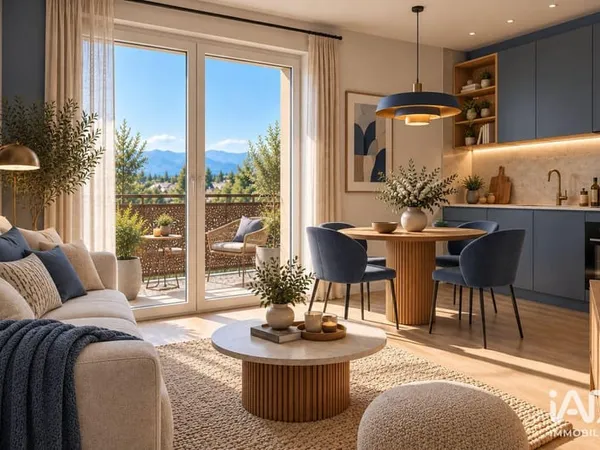 Appartement 2 pièces 38 m²