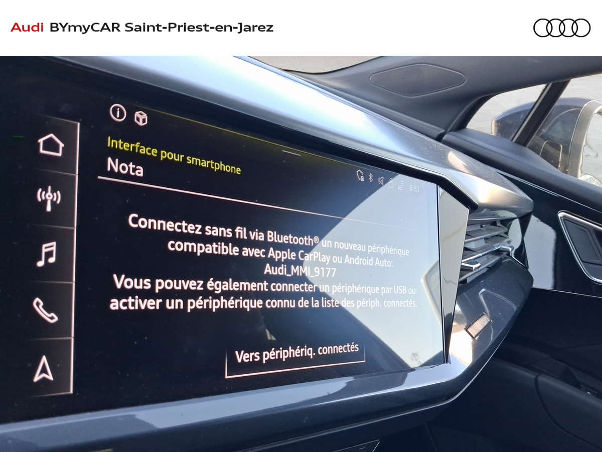 Audi Q4 e-tron Sportback 40 204 ch 82 kWh — photo 17