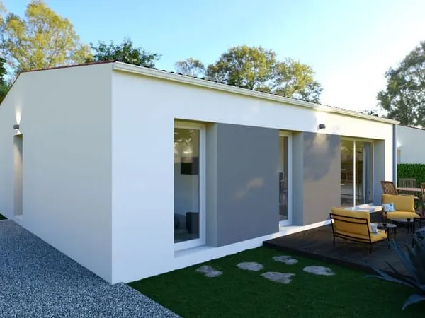 Projet de construction d'une maison 89.33 m² avec terrain à VOLVIC (63)