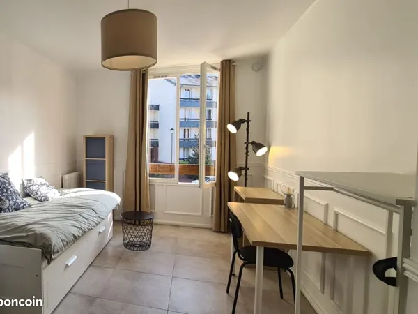 Studio meublé de 19 m² avec parking
