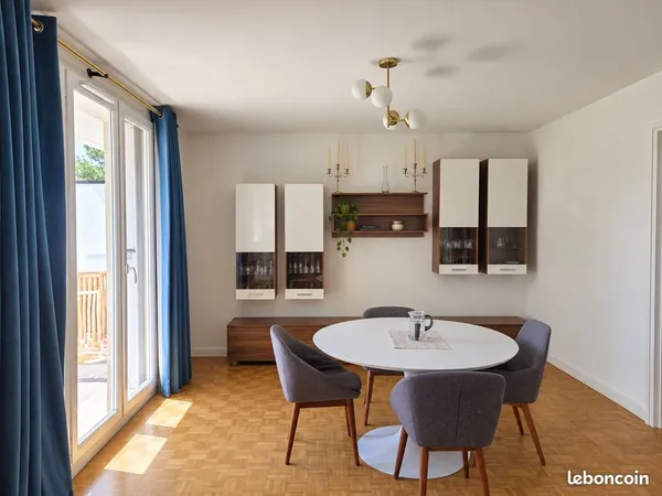 Saint-Maur La Pie - T3 rénové de 70 m² - DPE B - Balcon et parking