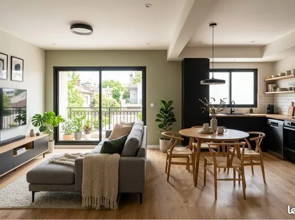 Chambre meublée en colocation