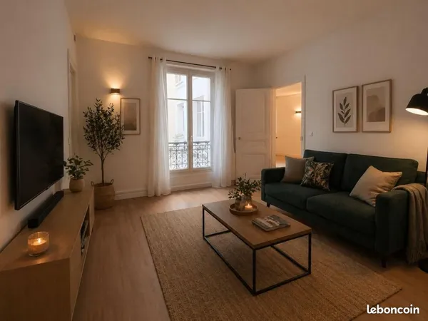 Appartement 2 pièces 36 m²