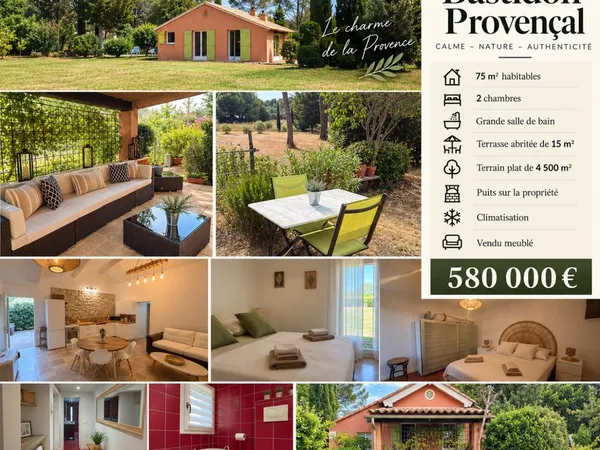 Magnifique bastidon provencal