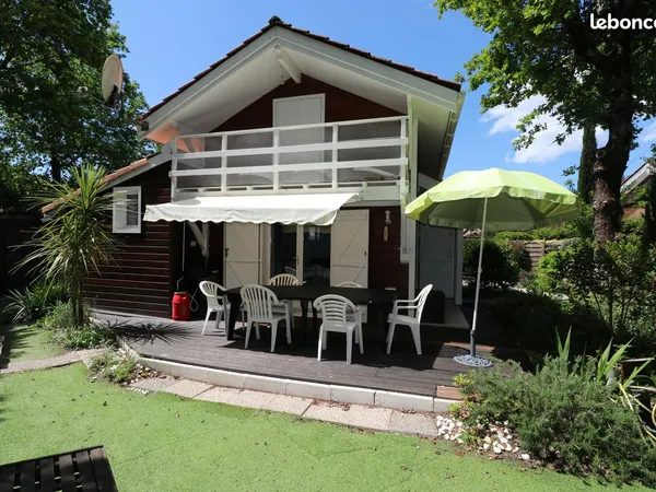 Bassin d'Arcachon, La Teste de Buch, chalet 3 pièces