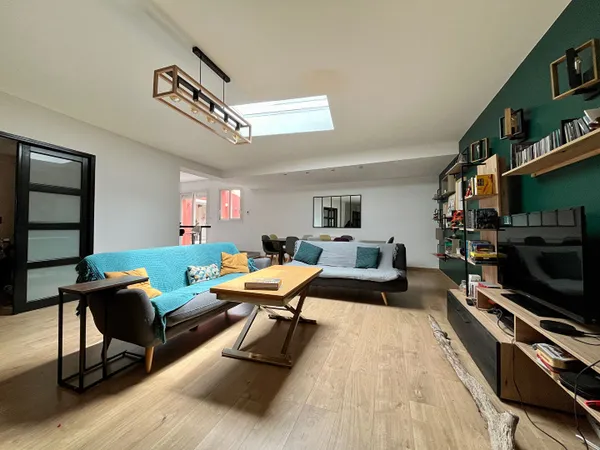 Loft de 175m² - Le Mans - Quartier Rive Droite - 3 chambres - 2 bureaux