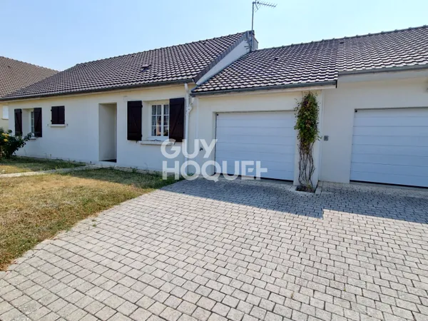 Maison Champhol Plain pied avec double garage.