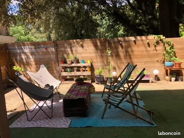 Magnifique T2 avec jardin