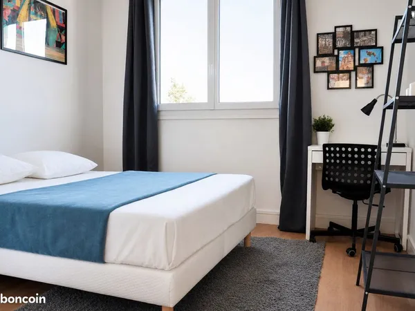 Belle chambre calme et lumineuse - 13m² - NT4