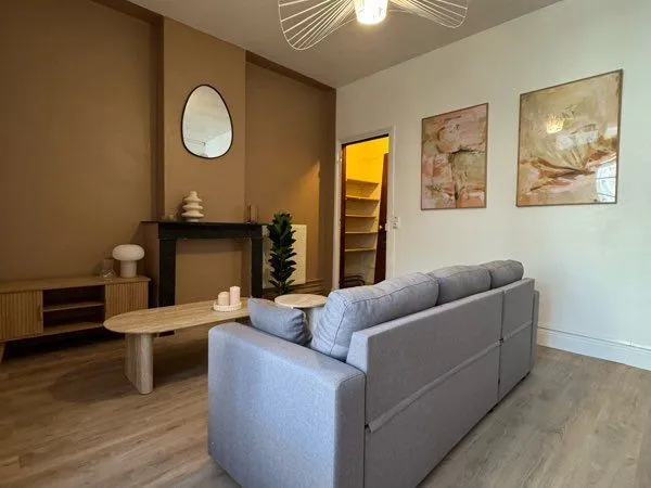 Maison de ville rénovée 89 m² - 3 chambres - Jardin 100 m² - Valenciennes