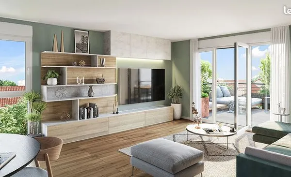 Appartement - 4 pièces - Maizières-lès-Metz cadre paisible à 21 min en voiture de Metz