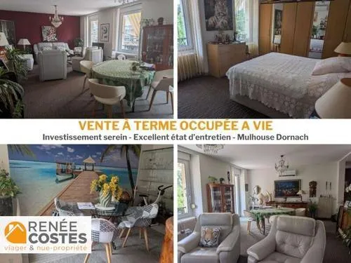 Vente à terme occupée sur 120 mois - MULHOUSE (68200)