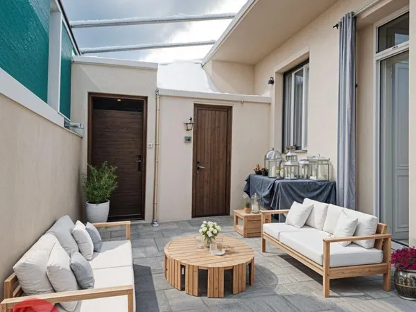 Maison de ville centre de Nay - Terrasse et Garage