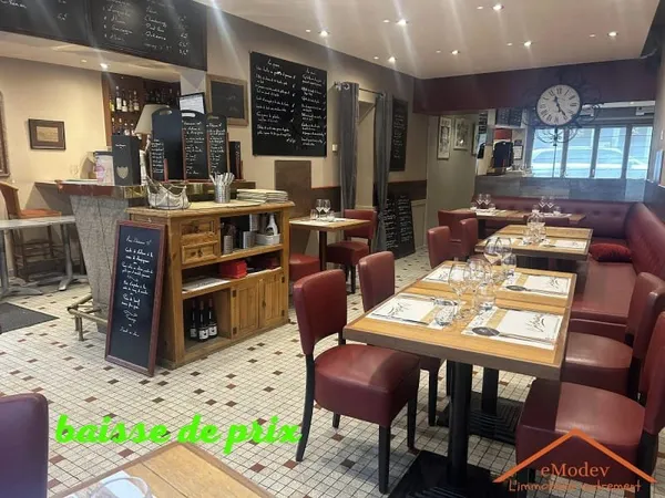 Fonds de commerce 4 pièces 148 m²