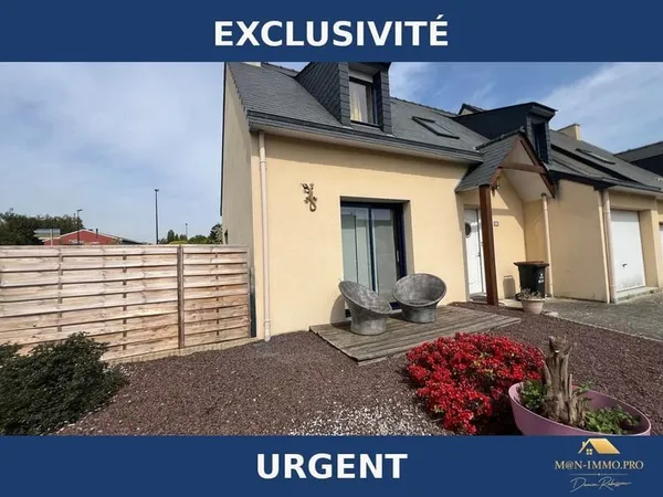 CRÉVIN  Maison 5 pièces 93,5 m² avec garage et jardin 