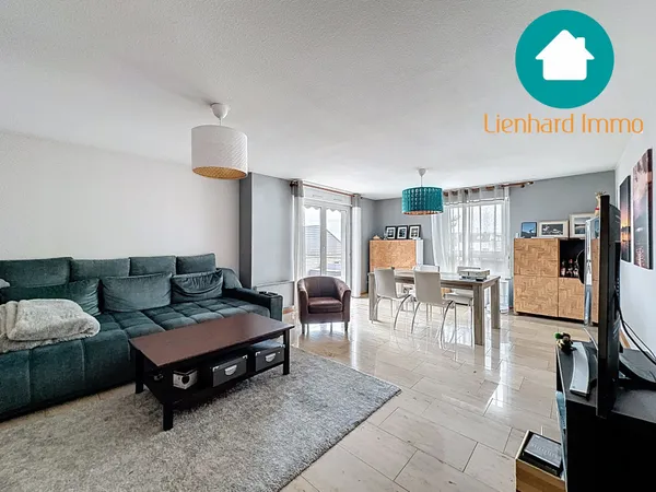 OPPORTUNITE LA WANTZENAU très bel appartement DUPLEX 4p 100m2 d