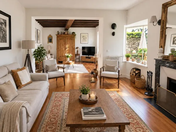 TRES BELLE MAISON ANCIENNE DE 8 PIECES EN PARFAIT ETAT AVEC GARAGE