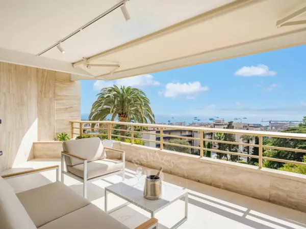 CANNES BASSE CALIFORNIE - VUE MER PANORAMIQUE - TERRASSE - 4 PIE