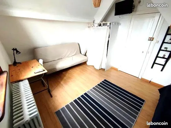 Chambre meublée 400 CC - Berck-Plage - Étudiant, stagiaire, saisonnier - jusqu'à juin